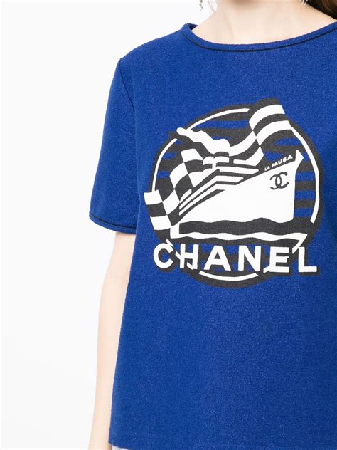 t shirt la pausa chanel|Chanel 2019 La Pausa T.